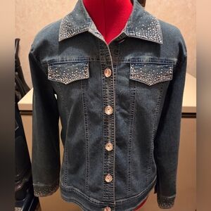 Denim Jacket With BLING